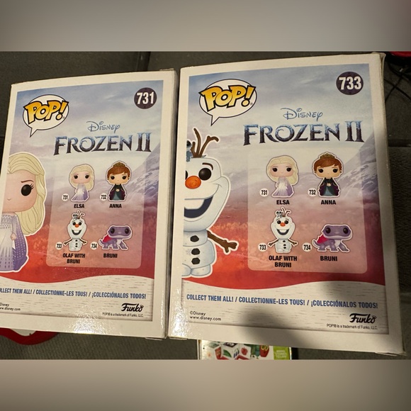 Funko Pop- Disney Frozen II Elsa & Olaf w Bruni - Picture 5 of 5